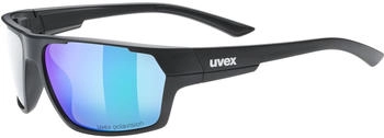 uvex sportstyle 233 P black matt/mirror green