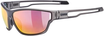 uvex sportstyle 806 smoke matt/mirror red