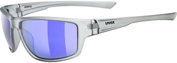 uvex Sportstyle 230 smoke transparent/mirror blue