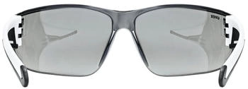 uvex equate white matt/mirror silver