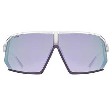 uvex sportstyle 237 clear-met purple/mirror lavender