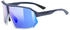 uvex sportstyle 237 metallic blue-clear/mirror purple