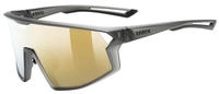 Uvex S5330895512, Uvex Skyryse Sunglasses Durchsichtig Mirror Gold/CAT3 Smoke Matt