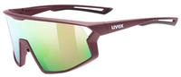 Uvex S5330893316, Uvex Skyryse Sunglasses Lila Mirror Rose/CAT3 Burgundy Matt
