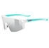 uvex skyryse jr. white-green matt/mirror silver