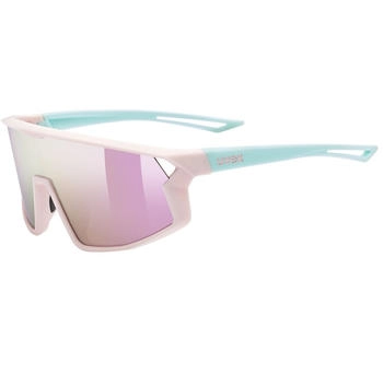 uvex skyryse jr. pink-green matt/mirror pink