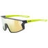 uvex skyryse jr. black-yellow matt/mirror yellow