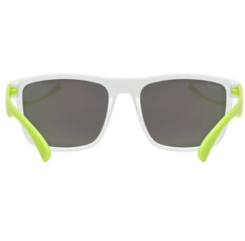 uvex rookie white-lime matt/mirror green – uvex rookie white-lime matt/mirror green schützt beim Sport in der Sonne