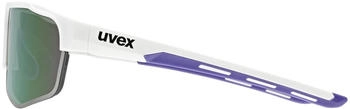uvex axos set white matt/mirror purple – uvex axos set – Multisport-Brille mit variablem Lichtschutz
