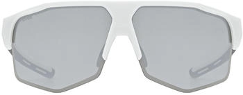 uvex axos set white matt/mirror silver