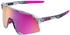 100% S3 Tokio Night Edition Purple ML Mirror Lens / pol. transl. grey