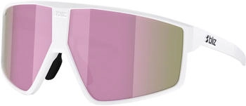 Bliz Eyewear P002 matte white/brown pink