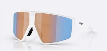 Bliz Eyewear P002 matte white/coral/orange mirror blue