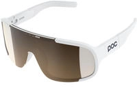 POC MTB-Sportbrille Aspire Hydrogen White/Clarity Trail /Partly Sunny Silver Wei&szlig;