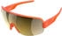 POC Aim fluorescent orange translucent/clarity road/partly sunny gold