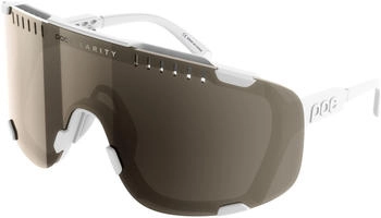 POC Devour Wide Fit hydrogen white/clarity trail/partly sunny silver