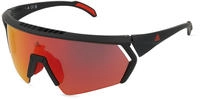 adidas Sport SP0063 CMPT AERO Unisex-Sonnenbrille Vollrand Quadratisch Acetat