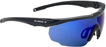Swiss Eye Blackhawk Sports dark grey matt/smoke blue Revo + orange + clear