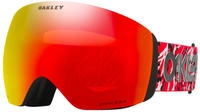 Oakley 7050F3, Oakley Flight Deck L Ski Brille (Red/Torch) Rot