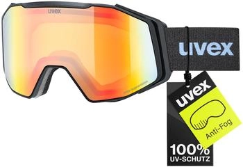 uvex Gravity FM black matt/mirror rainbow