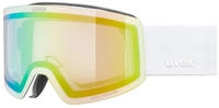 Uvex S5506811130, Schneebrille Uvex provoqe V 2026/27 white matt/vario pink mirror