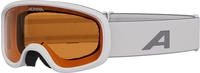 ALPINA A7318411, ALPINA PINEY 2.0 Schneebrille 2026 white matt/orange Kids