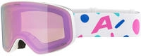 ALPINA A7300813, ALPINA FERNIE Q-LITE Schneebrille 2026 white/confetti matt/rose