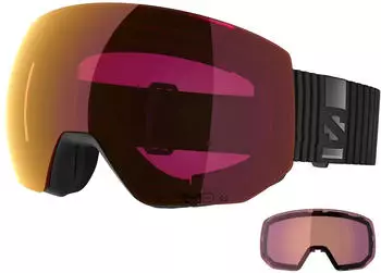 Salomon Radium Pro Sigma + Extra Lens black/poppy red