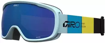 Giro Buster Skibrille blue blocks/grey cobalt