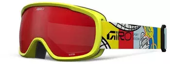 Giro Buster Skibrille yellow robot/amber scarlet