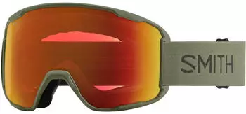 Smith Preview fatigue green/ChromaPop everyday red mirror