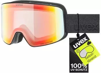 uvex pyrit V black matt/rainbow mirror