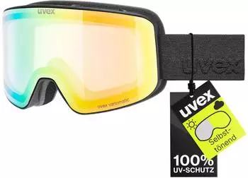 uvex pyrit V black matt/green mirror