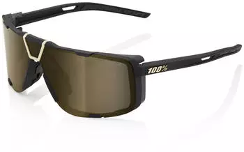 100% Speedcoupe soft tact black/soft gold mirror
