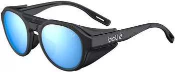 Boll&eacute; Ascender black matte/sky blue polarized cat 3