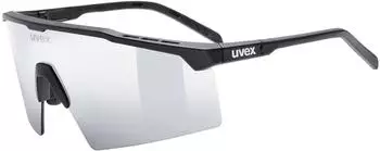 uvex flowline black matt/mirror silver