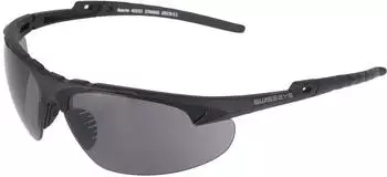 Swiss Eye Apache Ballistische Schutzbrille, Rahmen Rubber Black, Gläser Smoke/Orange/Klar