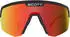 Scott Sport Shield Sonnenbrille (281188) black/AMP red chrome S3