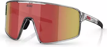 Bliz Eyewear P001 dark grey transparent/red