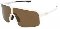 uvex S534003 ramp Unisex-Sonnenbrille Halbrand Monoscheibe TR90-Gestell, wei&szlig;