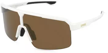 uvex Ramp white matt/mirror gold