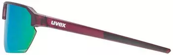 uvex vectiv set cranberry transparent matt/mirror rose