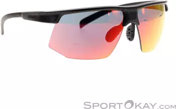 uvex Aerios black matt/mirror red