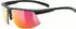 uvex Aerios black matt/mirror red