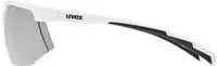 Uvex S5340108816, Uvex Aerios Sunglasses Durchsichtig Mirror Silver/CAT3 White