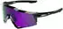 100% Speedcraft polished black/HiPER polarized lavender mirror