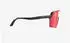 Rudy Project Spinshield Pro black gloss/multilaser red