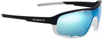 Swiss Eye Joker black matt/white/smoke ice blue Revo