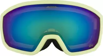 Alpina Sports Scarabeo JR. Q-Lite Skibrille Kinder lime matt (A7315871)