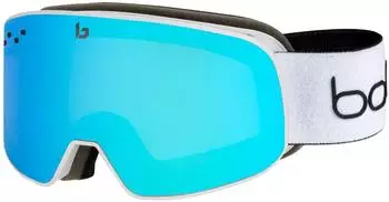 Boll&eacute; Nevada Small Skibrille, matt wei&szlig;, light vermillon blue